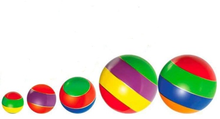 Купить Мячи резиновые (комплект из 5 мячей различного диаметра) в Липецке 