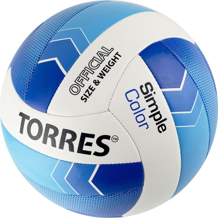 Купить Мяч волейбольный Torres Simple Color любительский р.5 в Липецке 